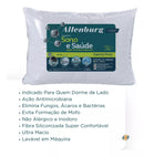 Travesseiro Sono e Saúde 180 Fios 50cm x 70cm Suporte Firme