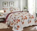 Kit Colcha Capri 3 Peças – Estilo Dupla Face e Qualidade Superior EuroTextil