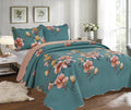 Kit Colcha Capri 3 Peças – Estilo Dupla Face e Qualidade Superior EuroTextil