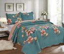 Kit Colcha Capri 3 Peças – Estilo Dupla Face e Qualidade Superior EuroTextil