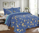 Kit Colcha Capri 3 Peças – Estilo Dupla Face e Qualidade Superior EuroTextil