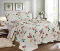 Kit Colcha Capri 3 Peças – Estilo Dupla Face e Qualidade Superior EuroTextil