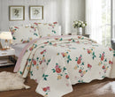 Kit Colcha Capri 3 Peças – Estilo Dupla Face e Qualidade Superior EuroTextil