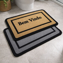 Tapete Dommun Decor Boucle Moldura - Bem Vindo