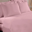 Jogo de Cama Reffinata Buettner 100% Algodão Percal 200 Fios King - Rosa